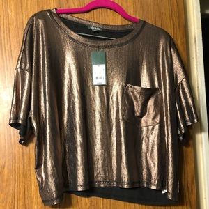 Target| Shimmer Crop Top